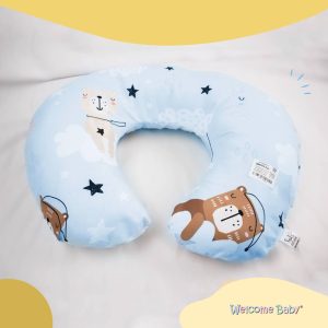 Almohada de lactancia Celeste – Welcome Baby