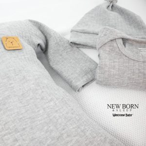 Set 5 pzas New Born&Sleep Gris