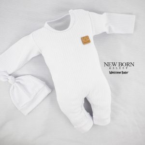 Set 2 pzas New Born&Sleep Blanco