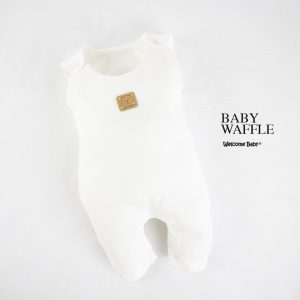 Baby Waffle – Blanco 0-3m