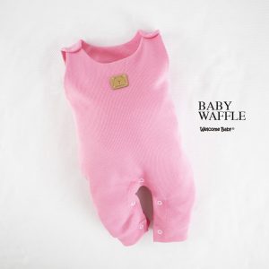 Baby Waffle – Rosado 0-3m