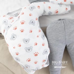 Big Baby Set de bienvenida estampado gris