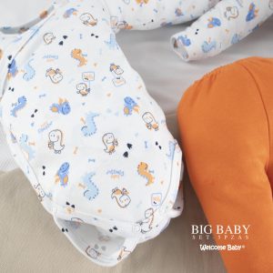 Big Baby Set de bienvenida estampado naranja